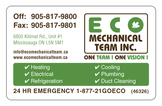 ECO Mechanical Team Inc.