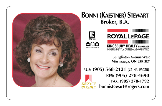 Bonni S., Royal LePage, Mississauga