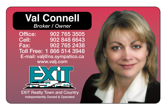 Valerie C., Exit Realty Town and Country, Canex Mall, Greenwood, Nova Scotia